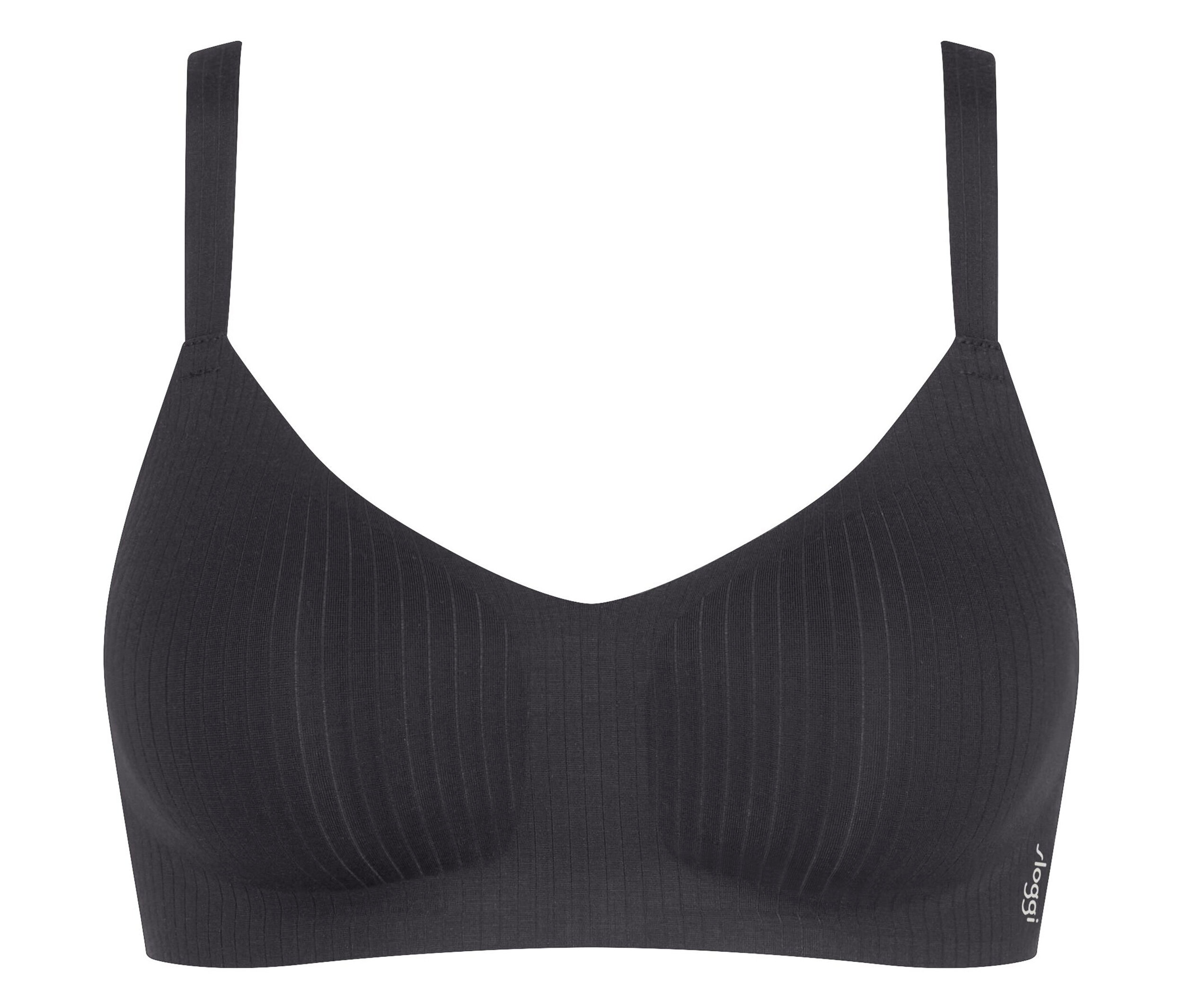 Miękki biustonosz sloggi Zero Feel Pure- czarny