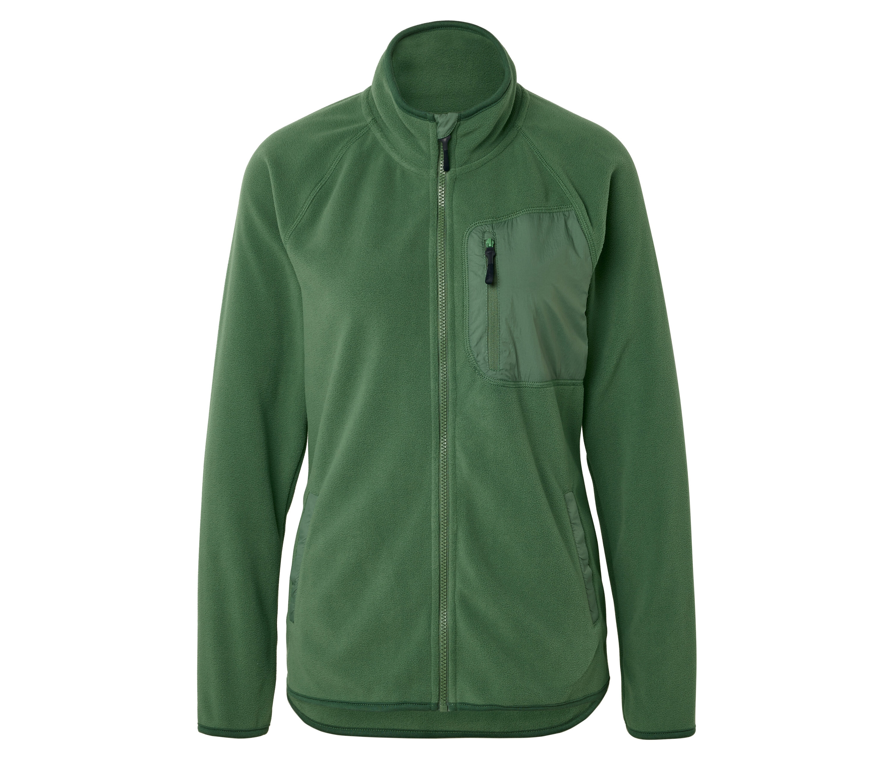 Tchibo - Rozpinana bluza polarowa- zielony