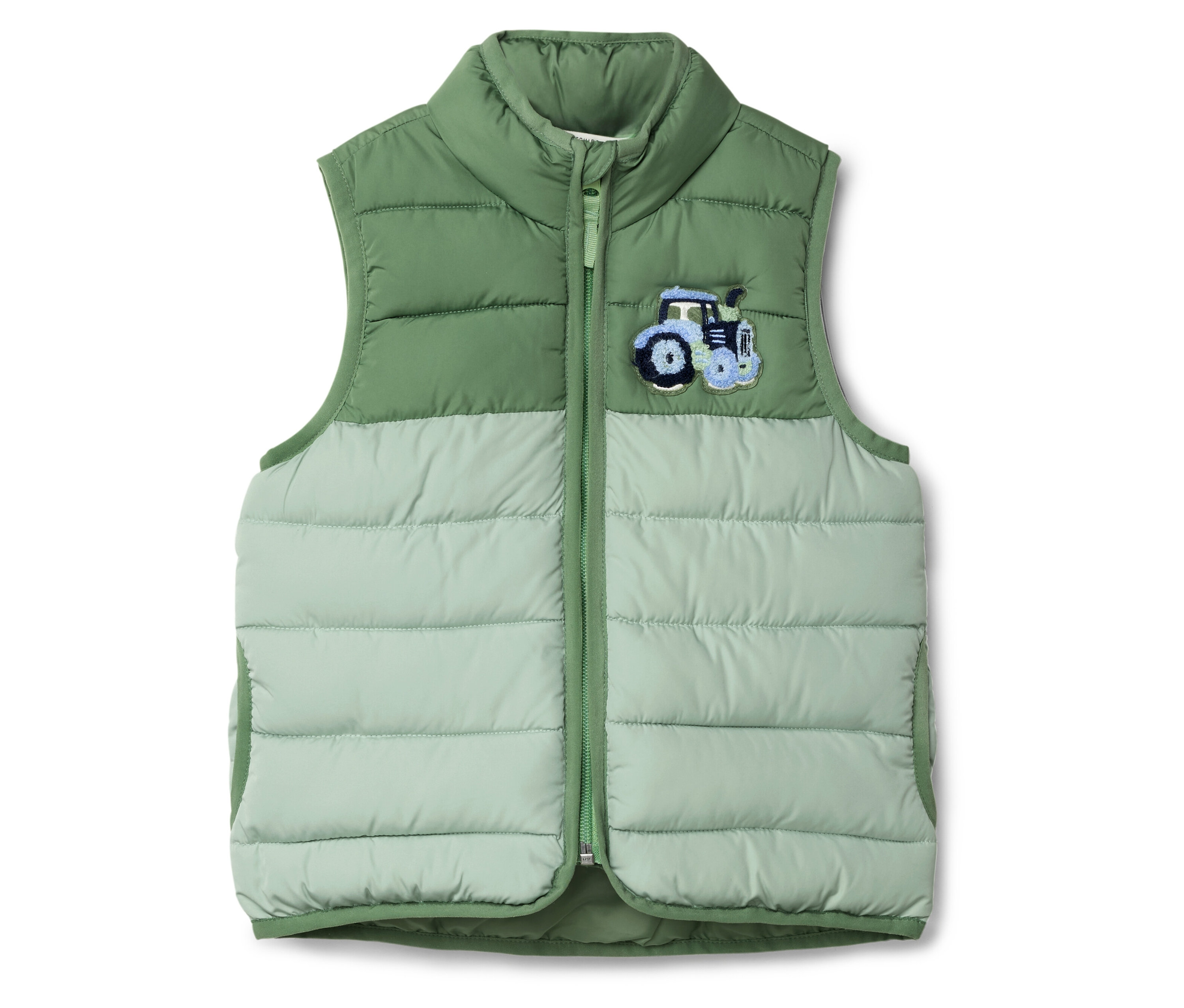 Tchibo - Pikowana kamizelka - mężczyzna- zielony