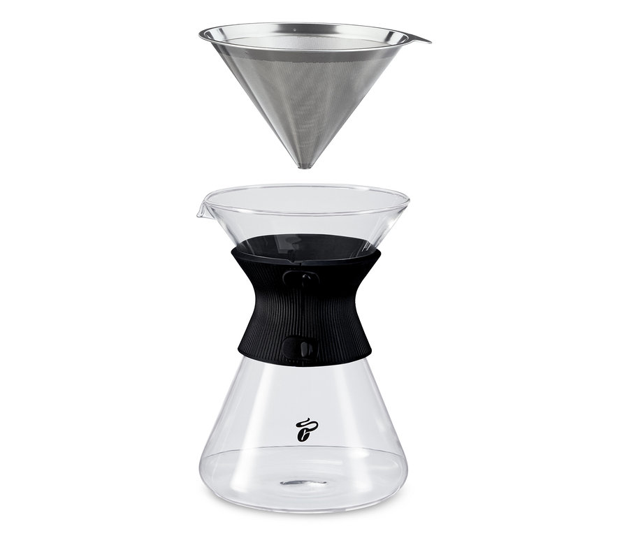Ilustracja szklanej karafki BEEM Pour Over o pojemności 0,75 l.