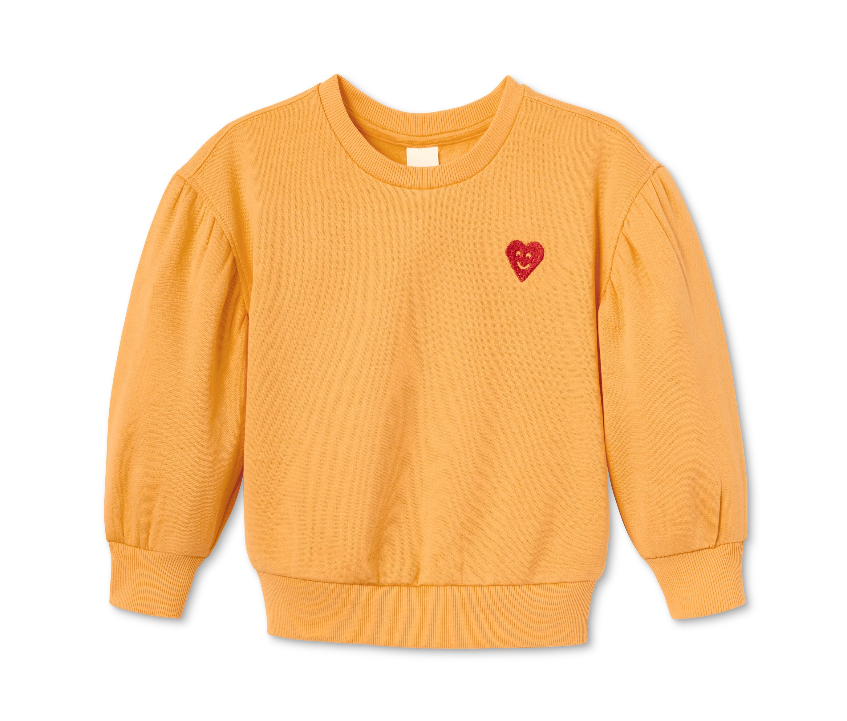 Tchibo - Bluza dresowa z bawełny ekologicznej, czerwony/żółty