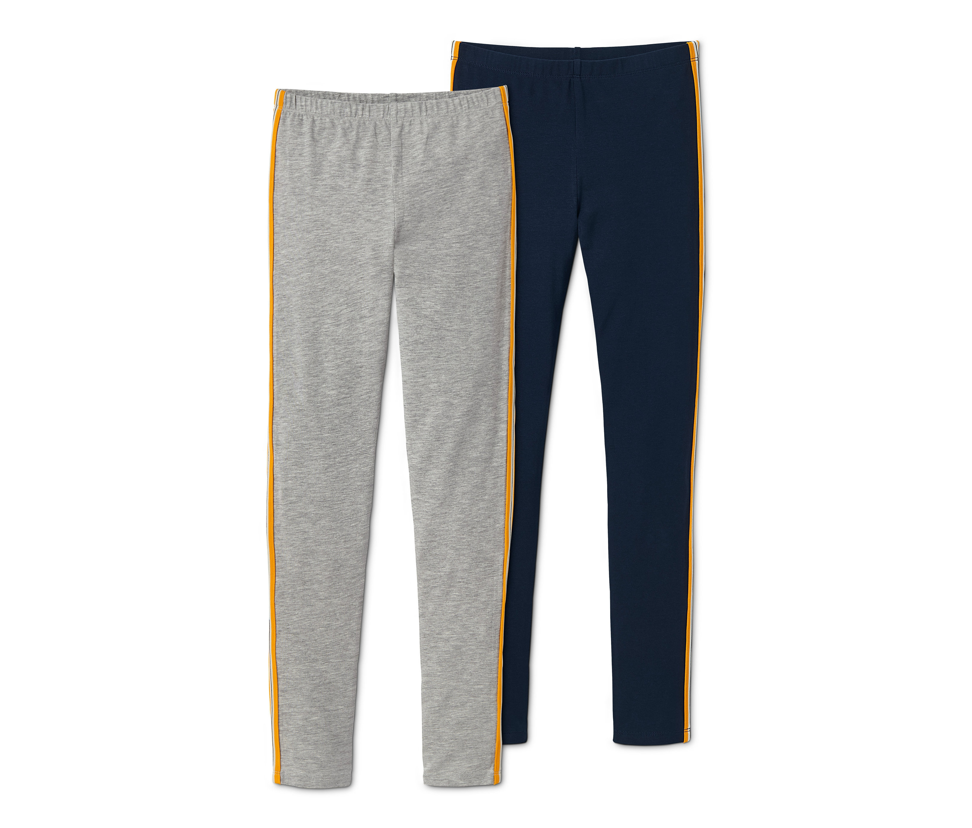 Tchibo - Legginsy- szary/niebieski