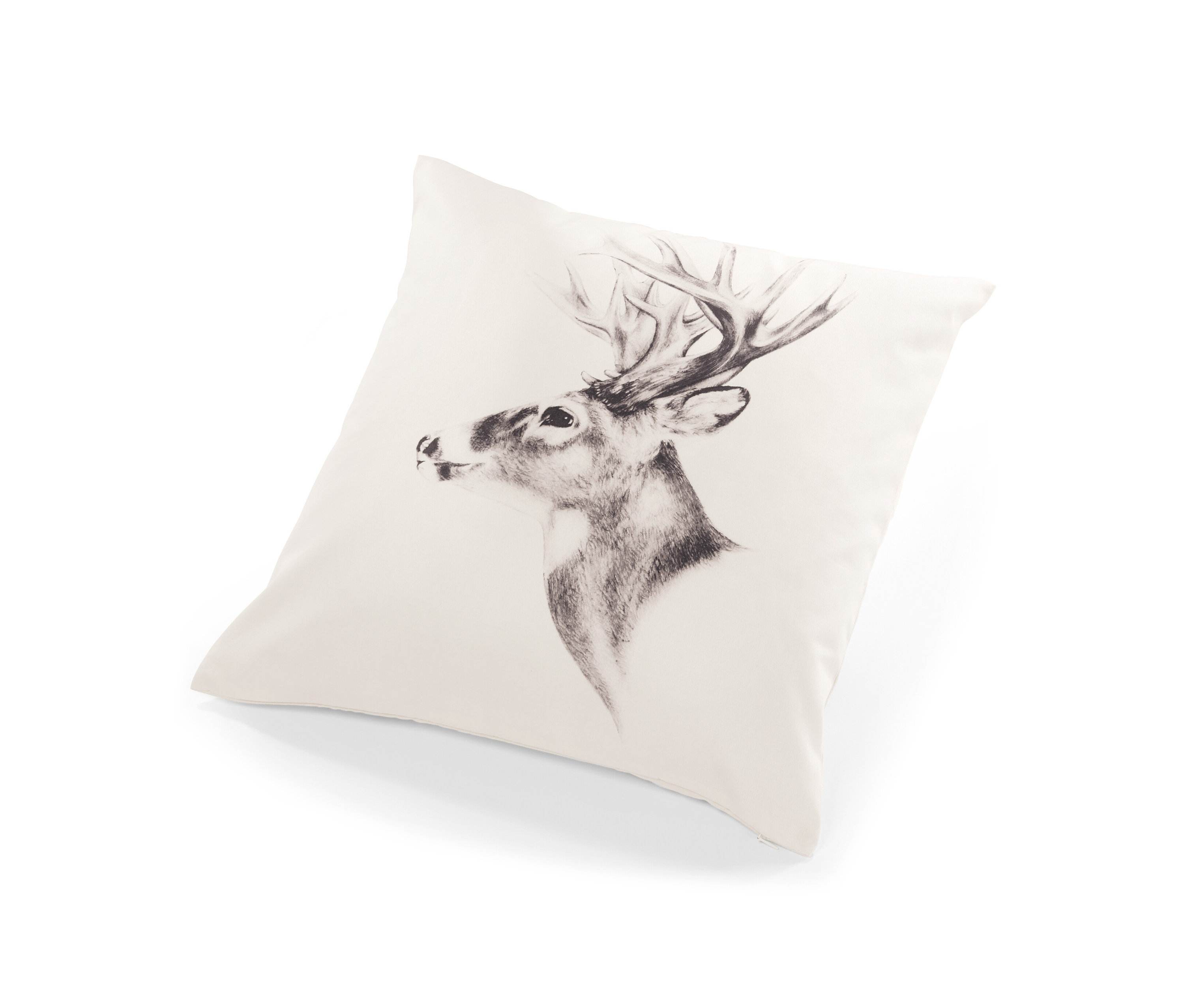 Tchibo - Dekoracyjna poszewka na poduszkę - kolor: biały