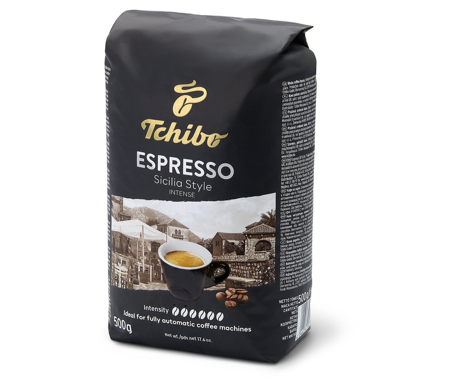Opakowanie kawy ziarnistej Espresso Sicilia Style, 500 g.