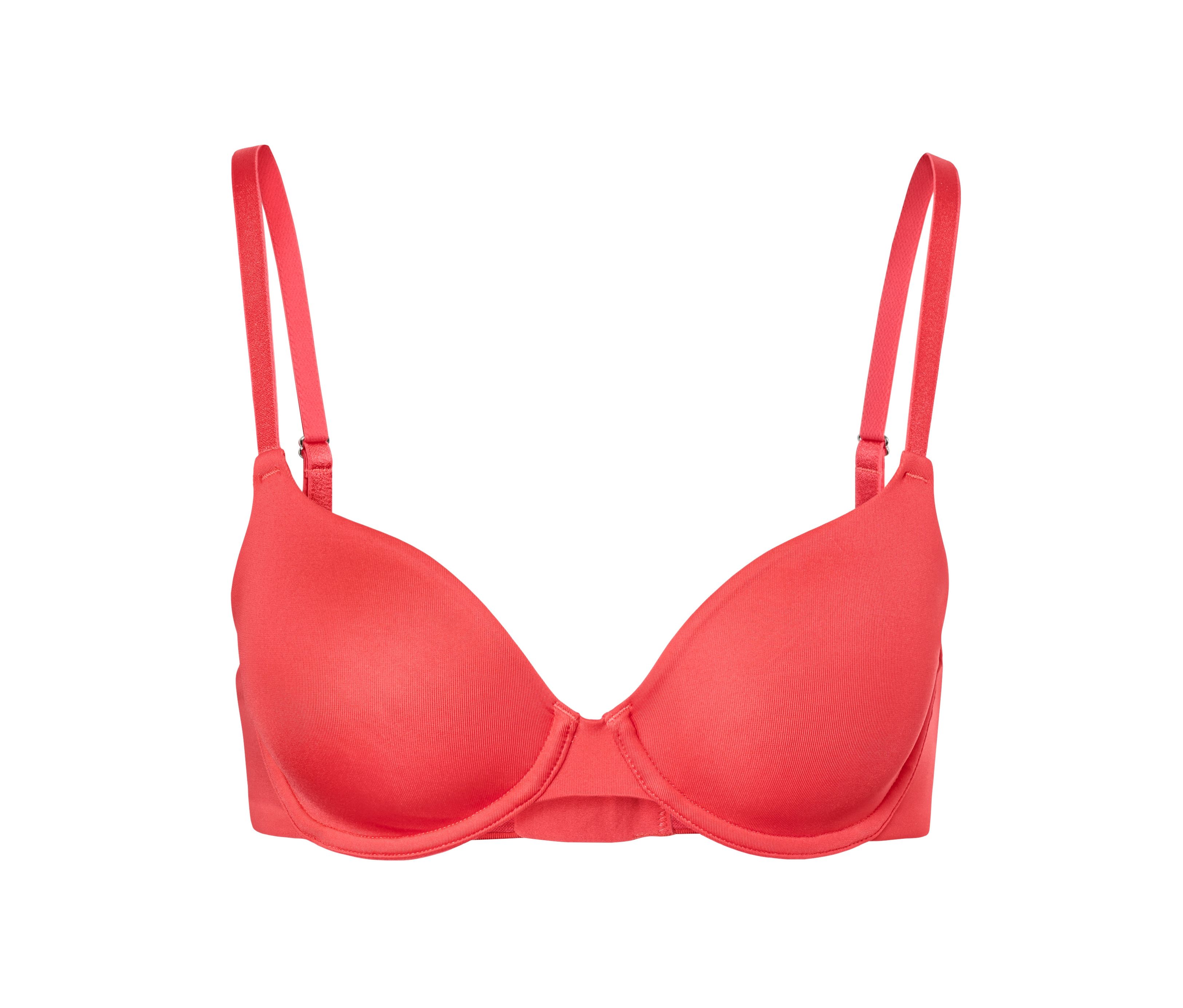 Tchibo - Biustonosz typu half-cup, czerwony