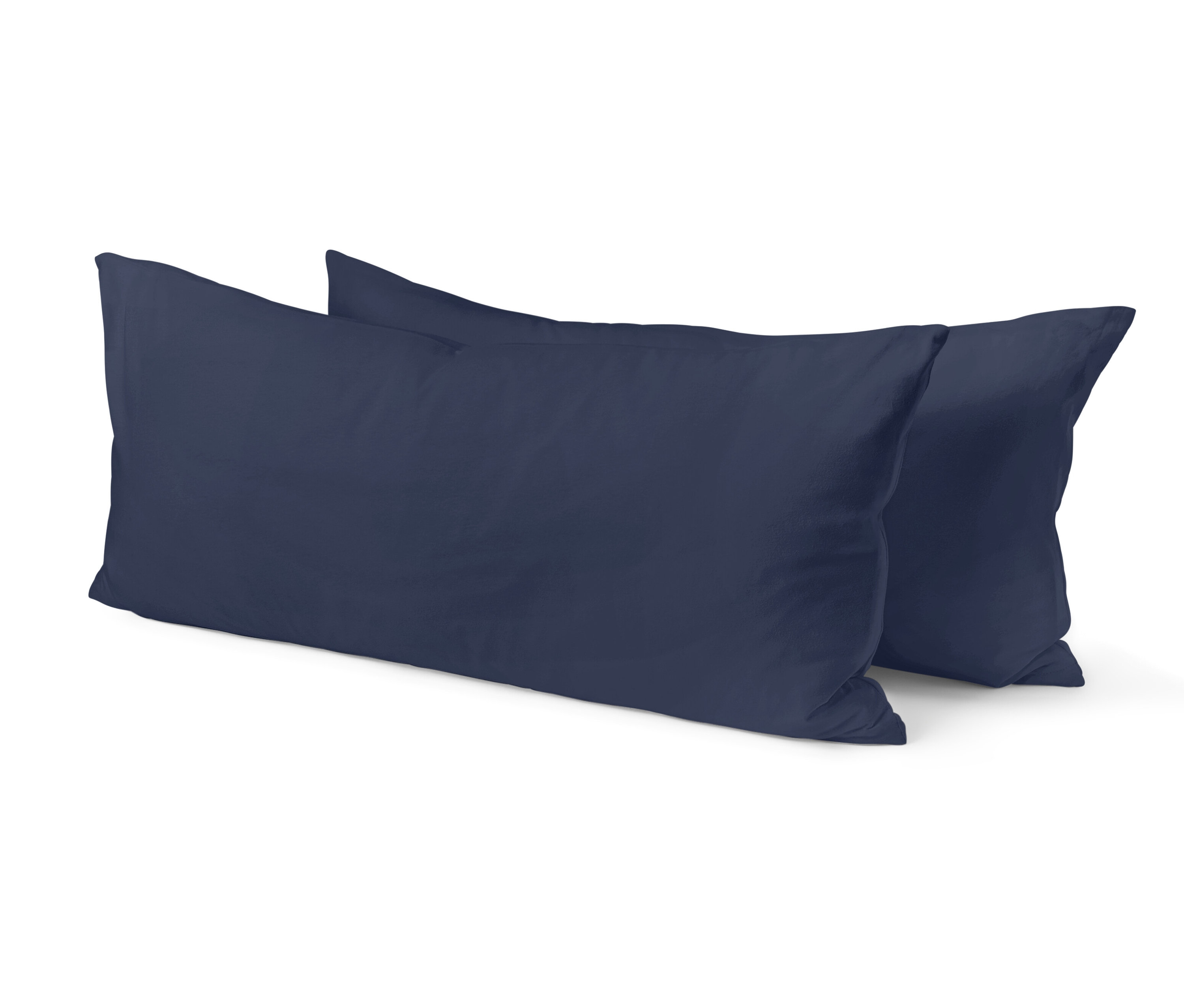 Tchibo - Dżersejowe poszewki na poduszki - kolor: niebieski