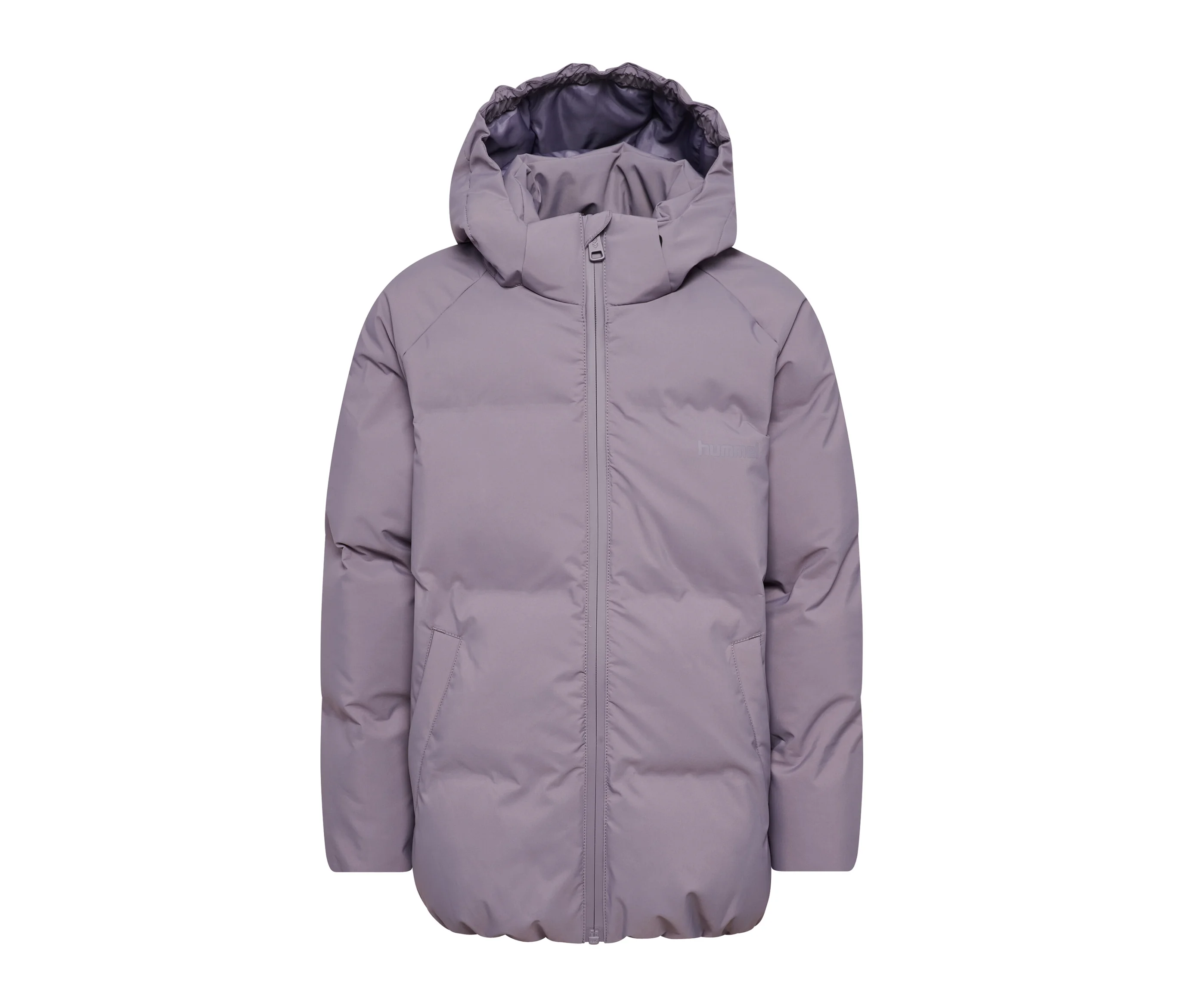 Kurtka hummel® »Hmljr All Weather Puffer Jacket«, fioletowa