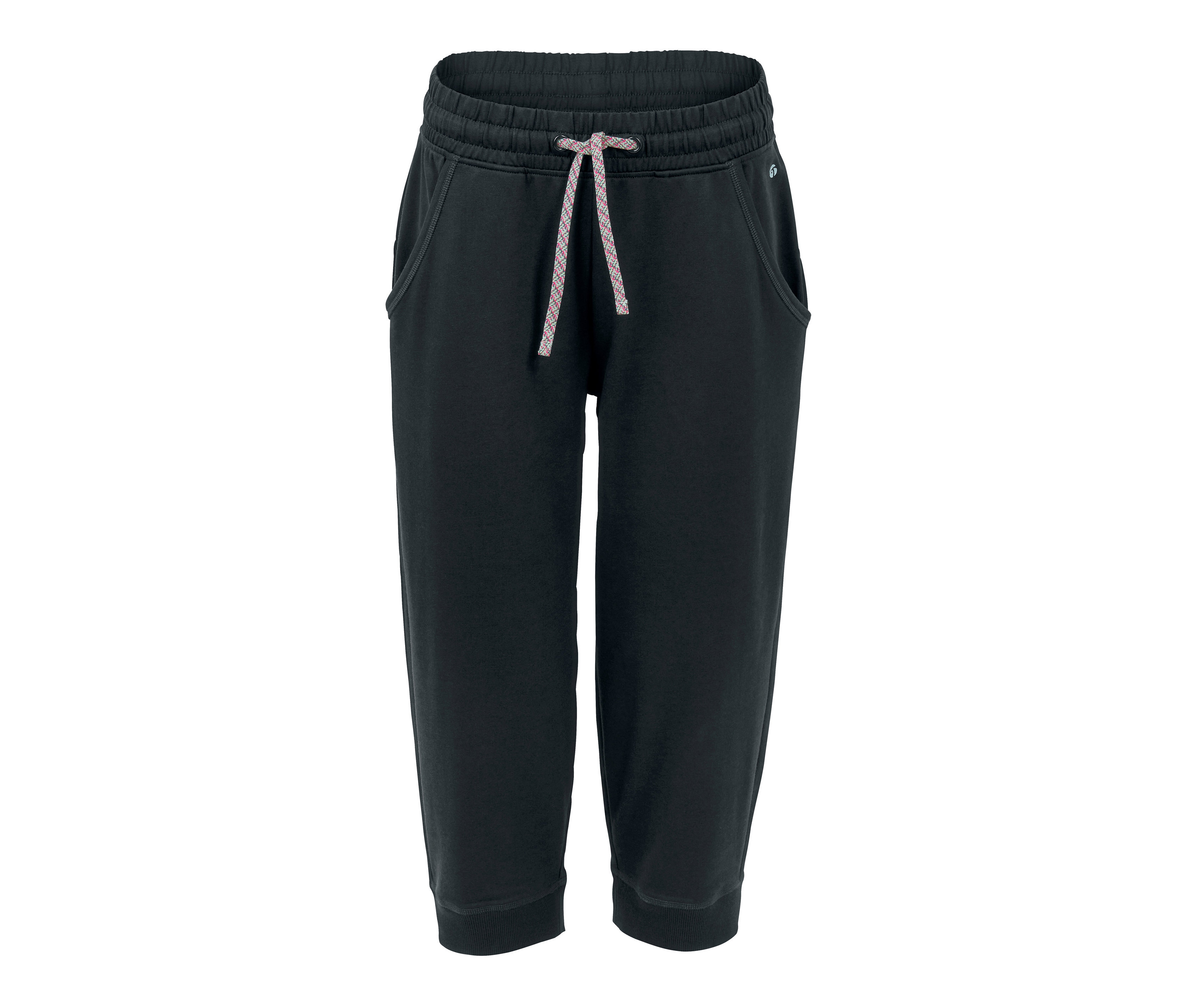 Tchibo - Spodnie sportowe o długości 3/4- czarny