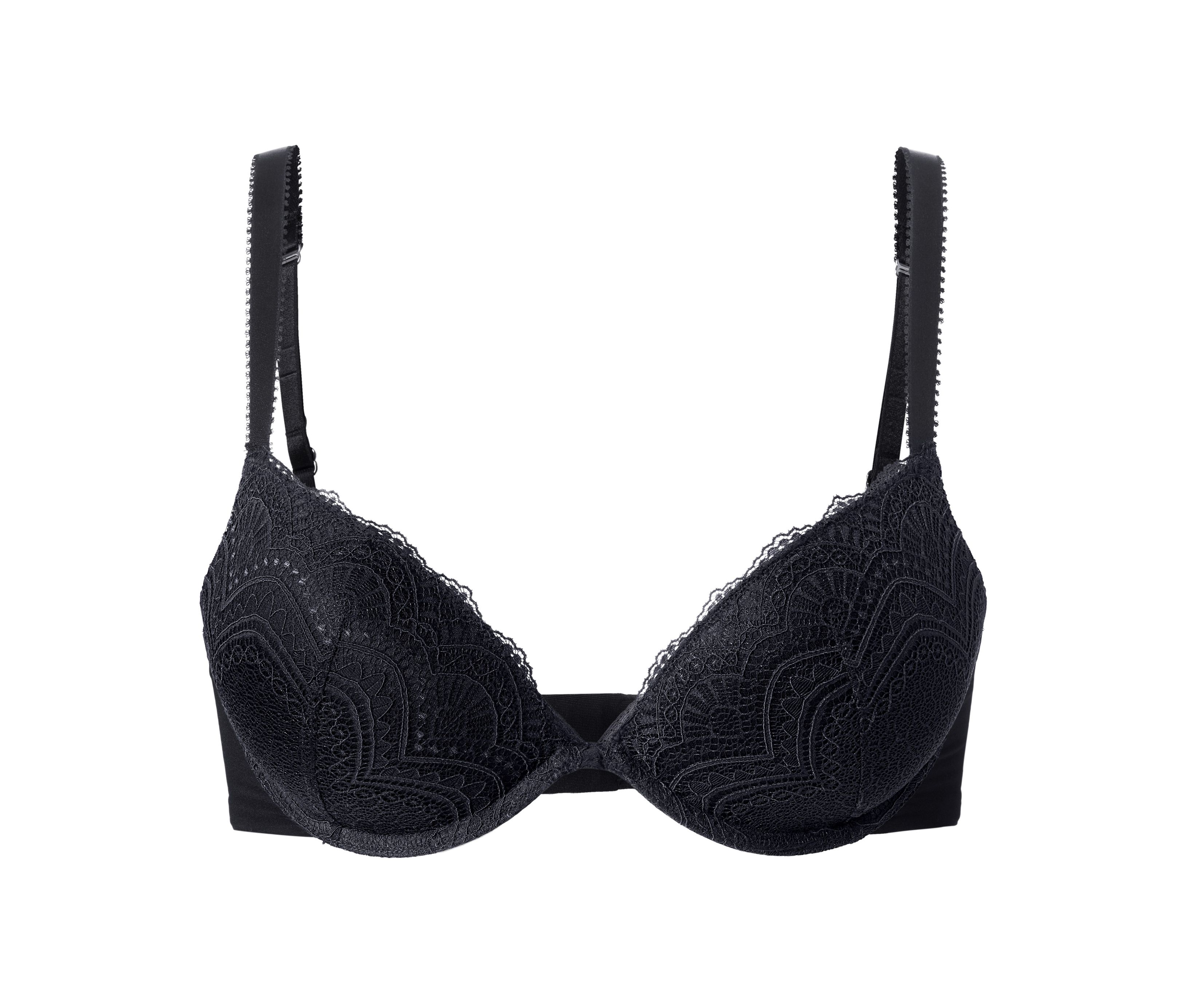 Tchibo - Biustonosz push-up, czarny