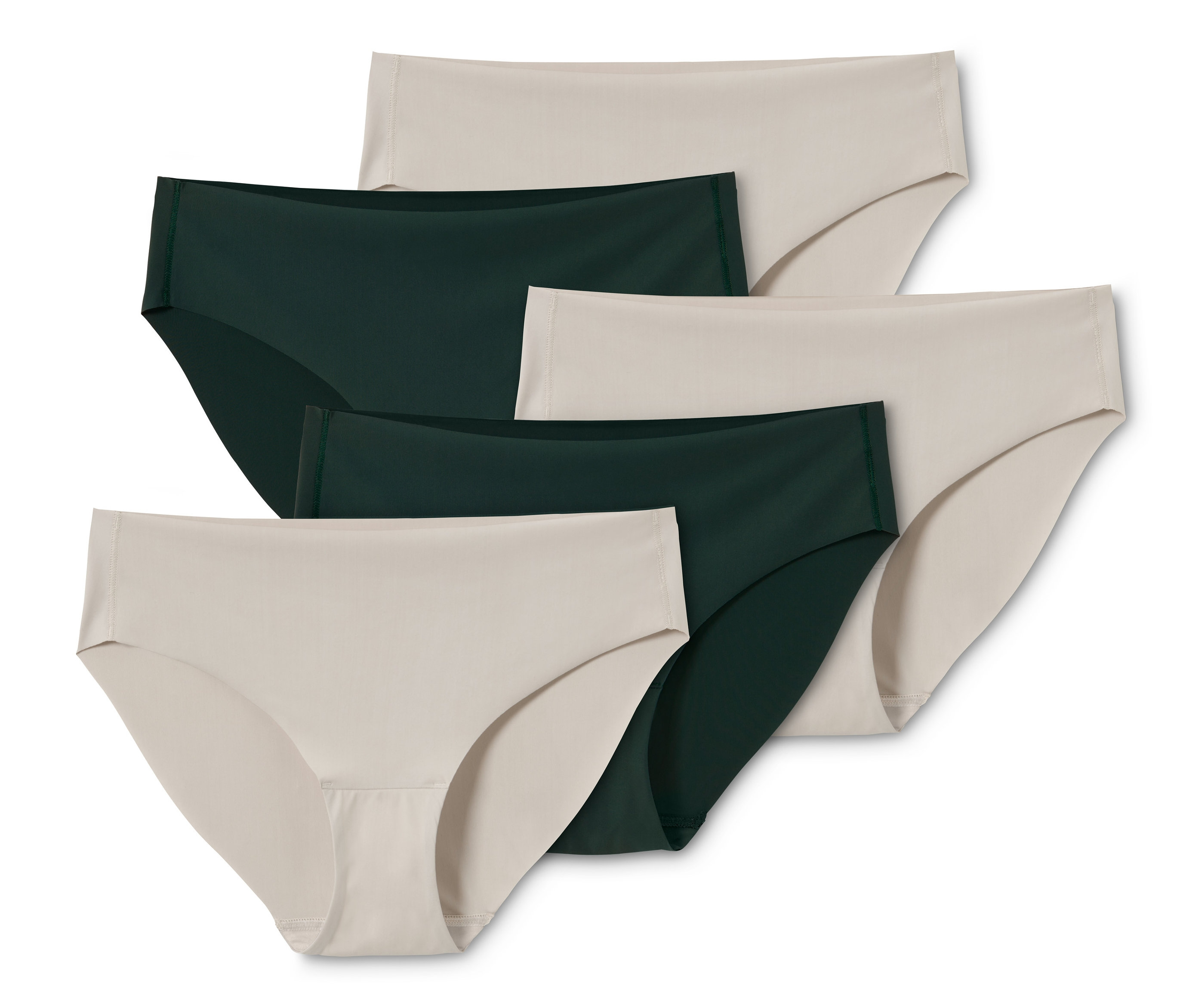 Tchibo - Figi magic cut, beżowy/zielony