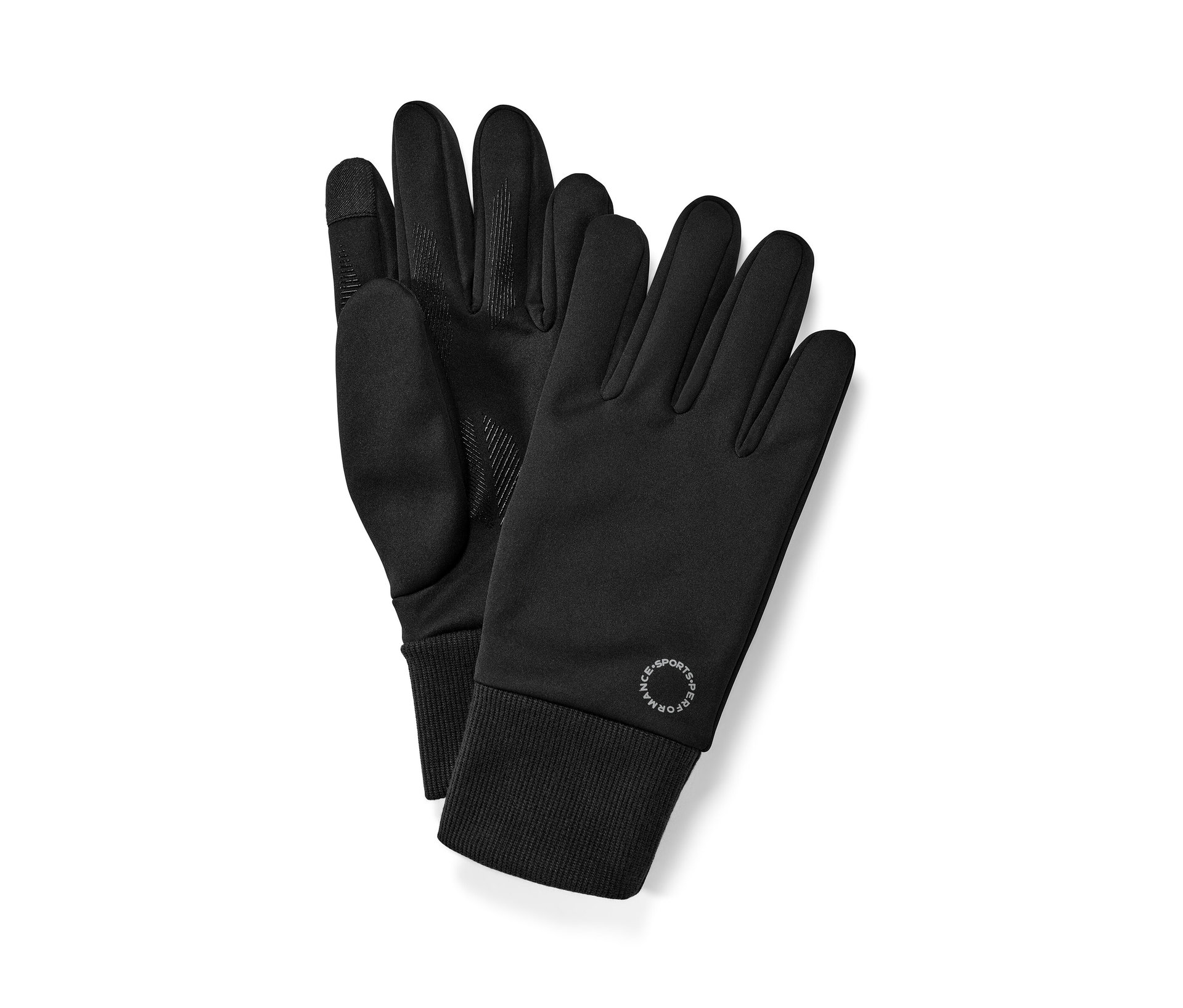 Tchibo - Rękawice wiatroszczelne - unisex- czarny