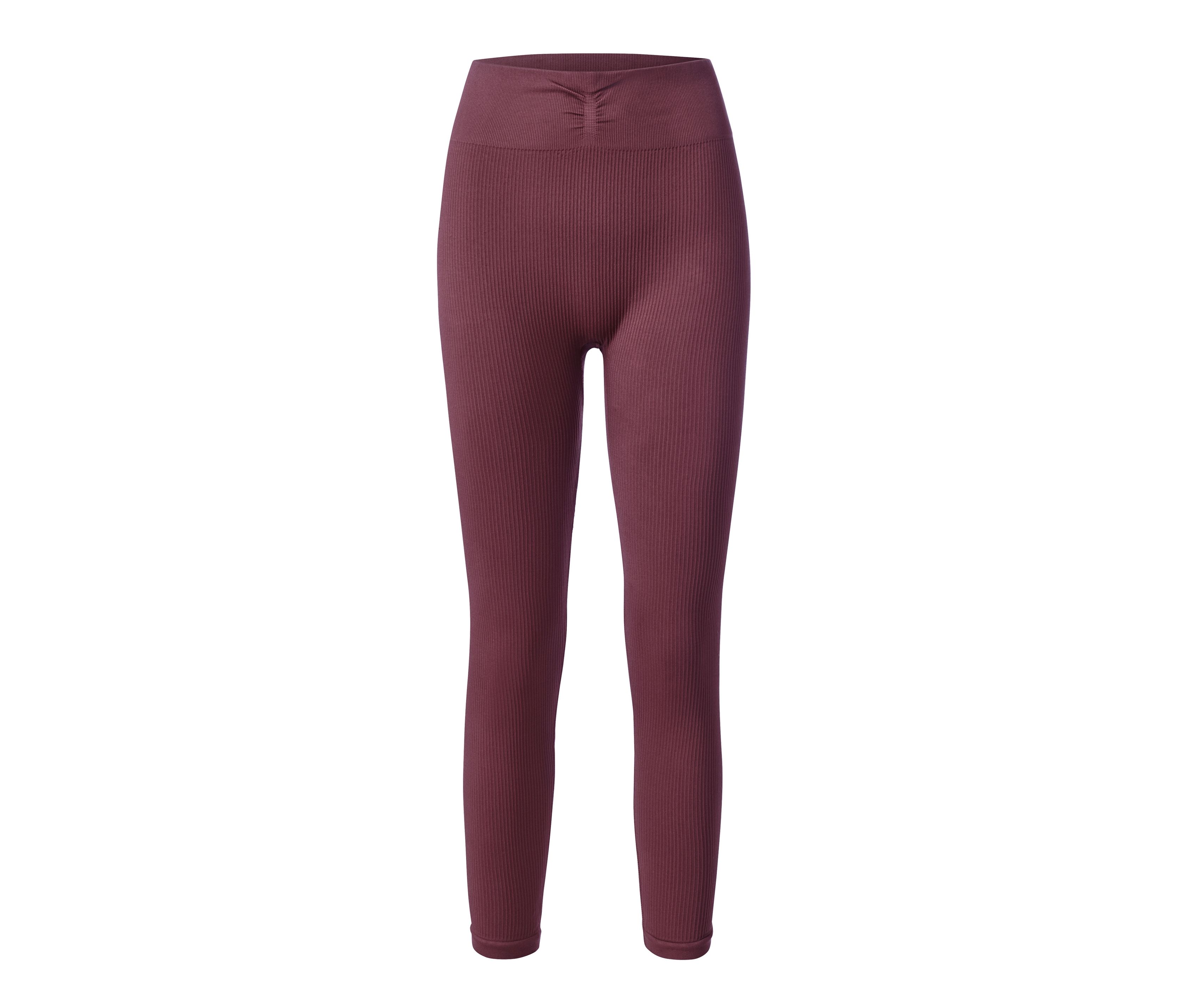 Tchibo - Bezszwowe legginsy funkcyjne o długości 7/8, czerwony