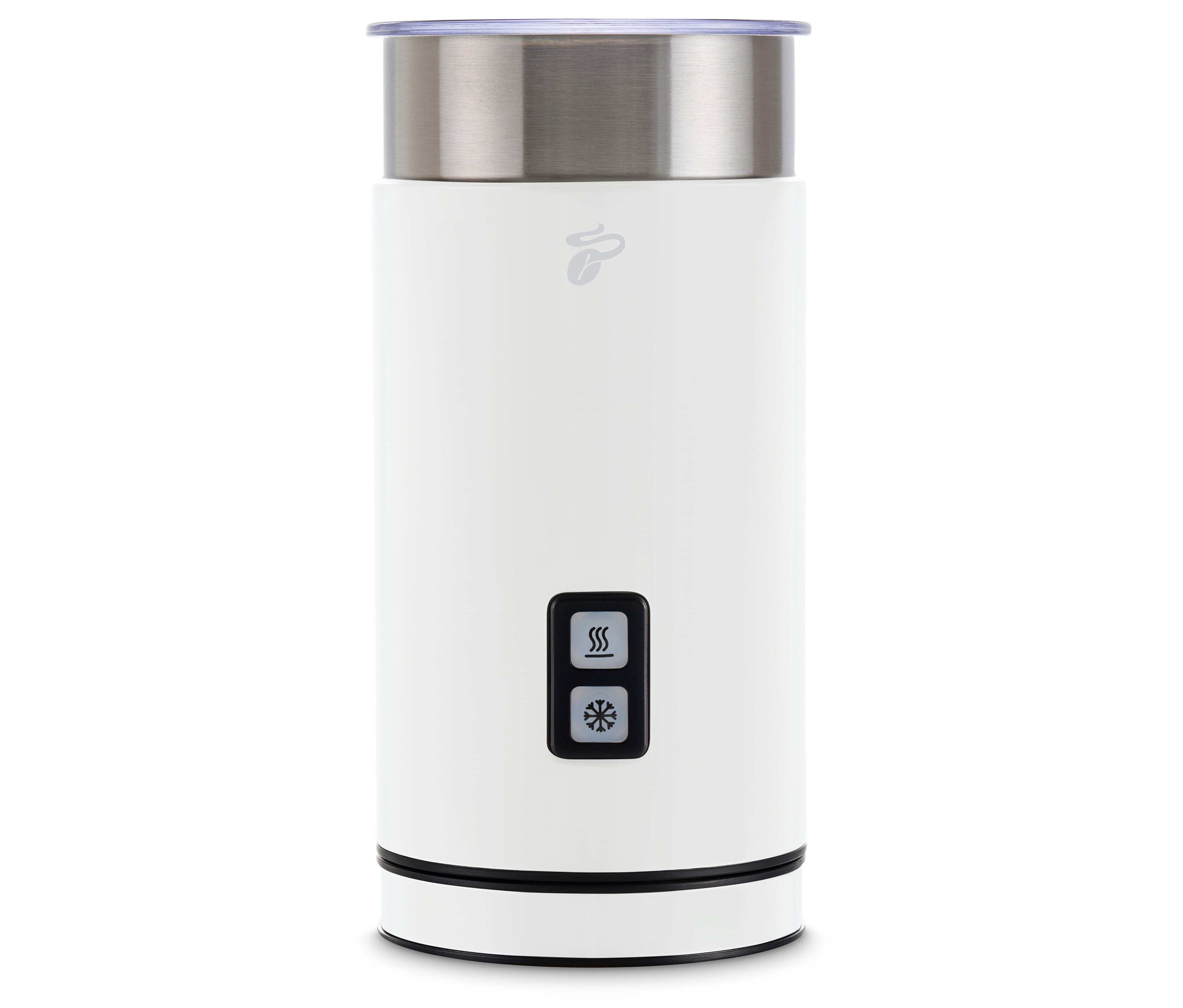 Tchibo - Elektryczny spieniacz do mleka - kolor: biały