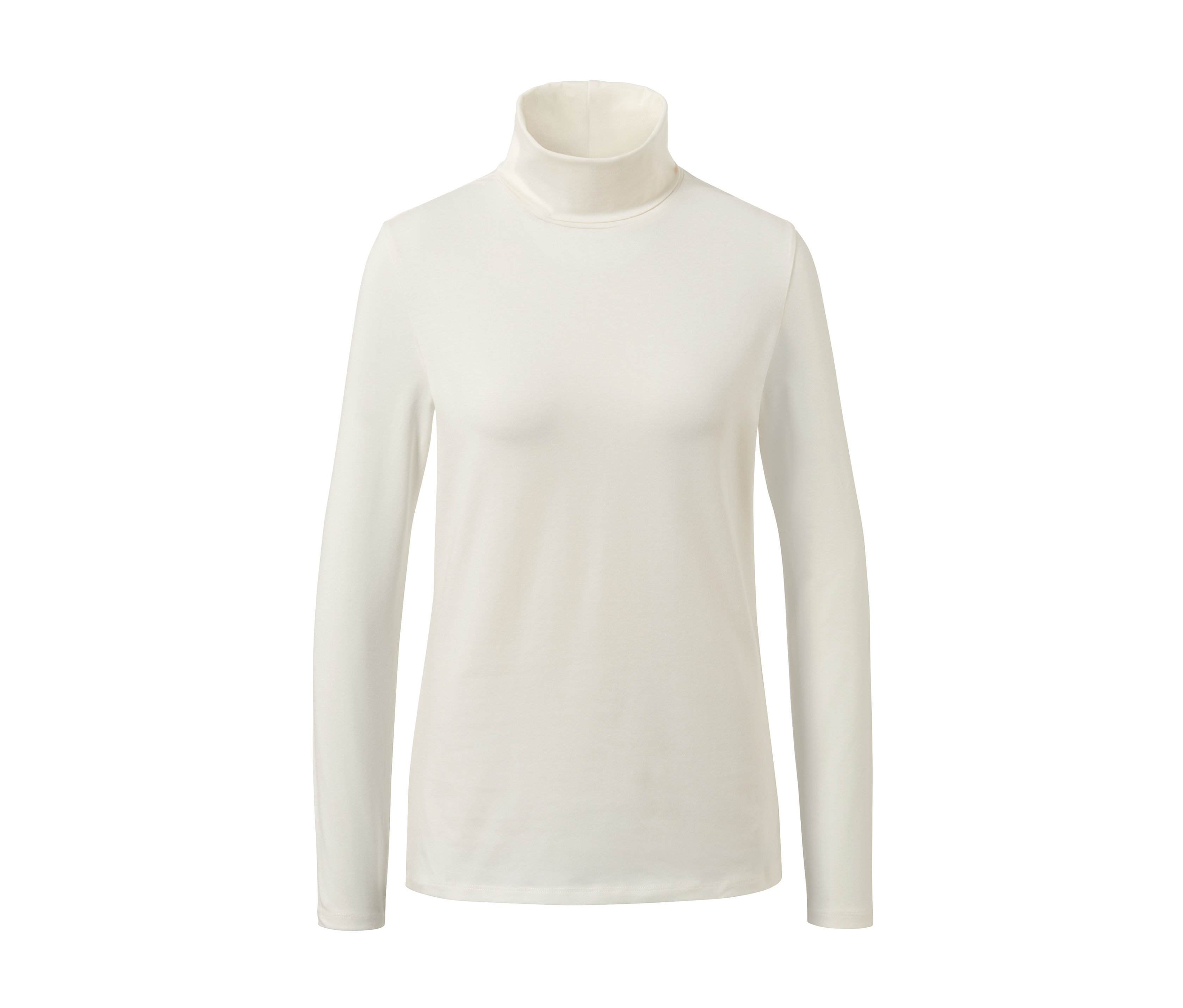 Tchibo - Koszulka z golfem, biały