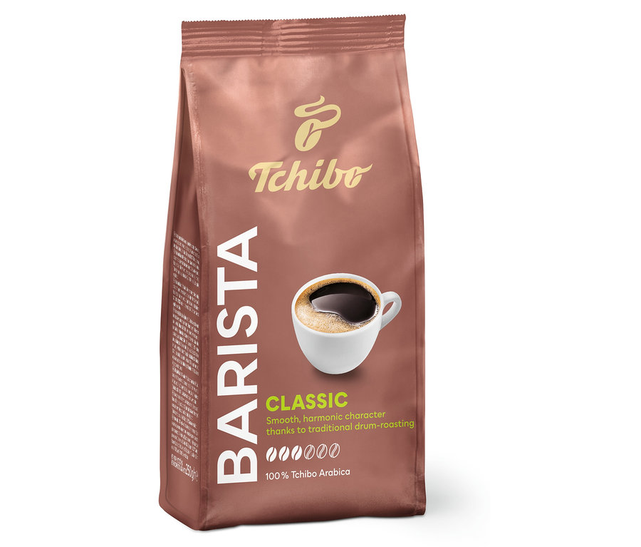 Opakowanie kawy palonej mielonej Barista Classic, 250 g.