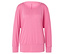 Różowa bluzka z długim rękawem.