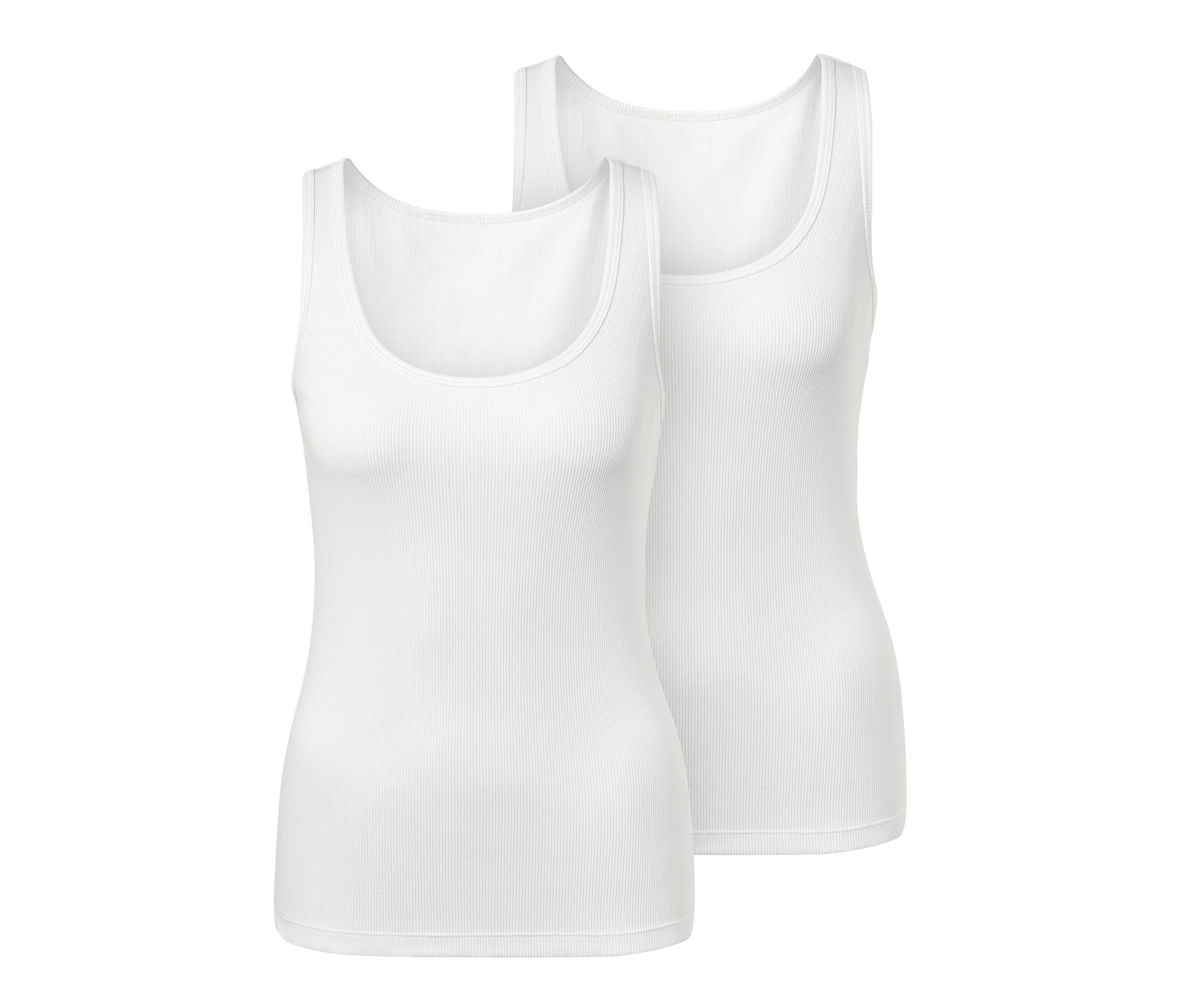 Tchibo - Koszulki trykotowe- biały