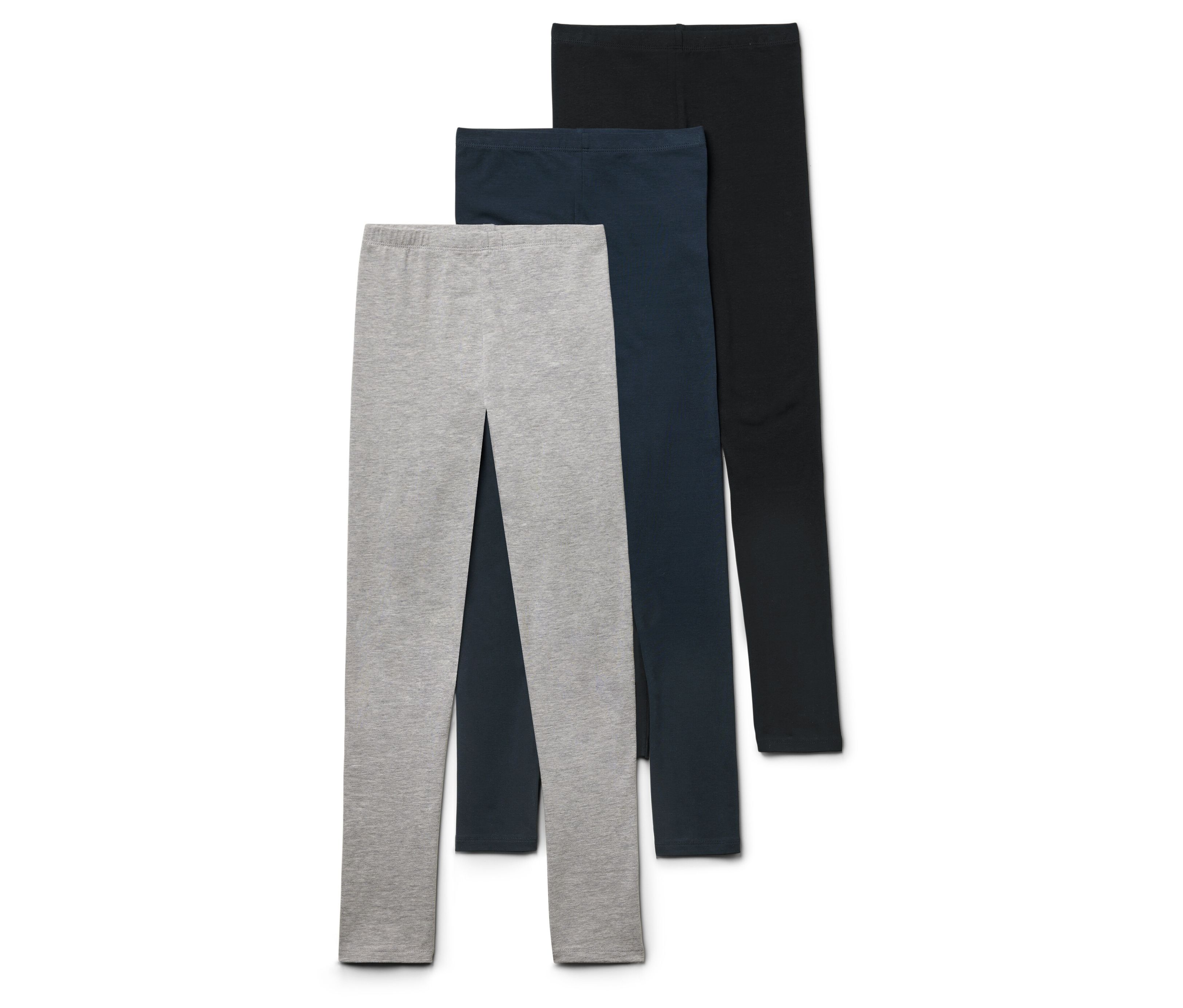 Tchibo - Legginsy, czarny/szary