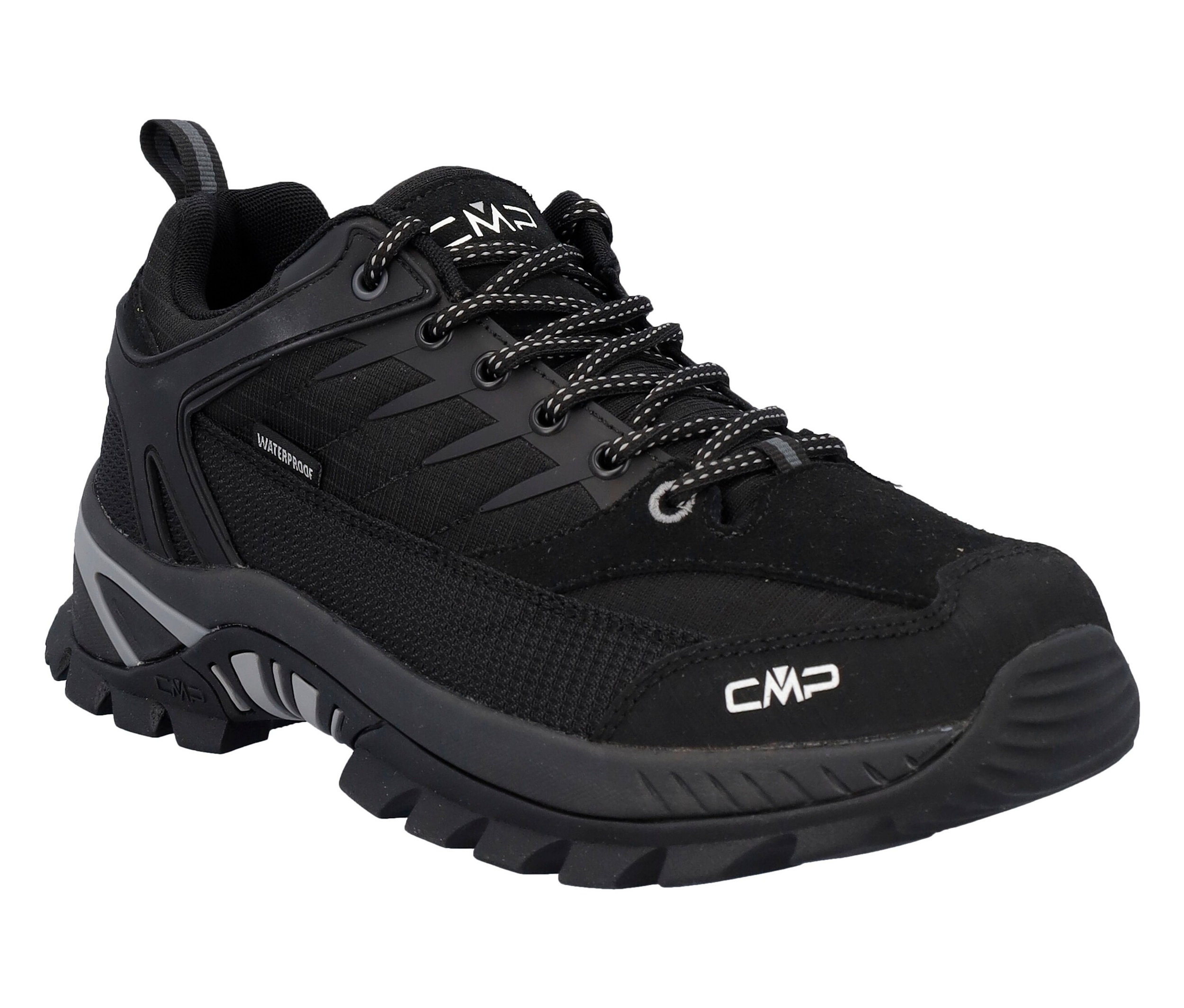 Buty trekkingowe CMP Rigel LOW 2.0 WP- szary/czarny