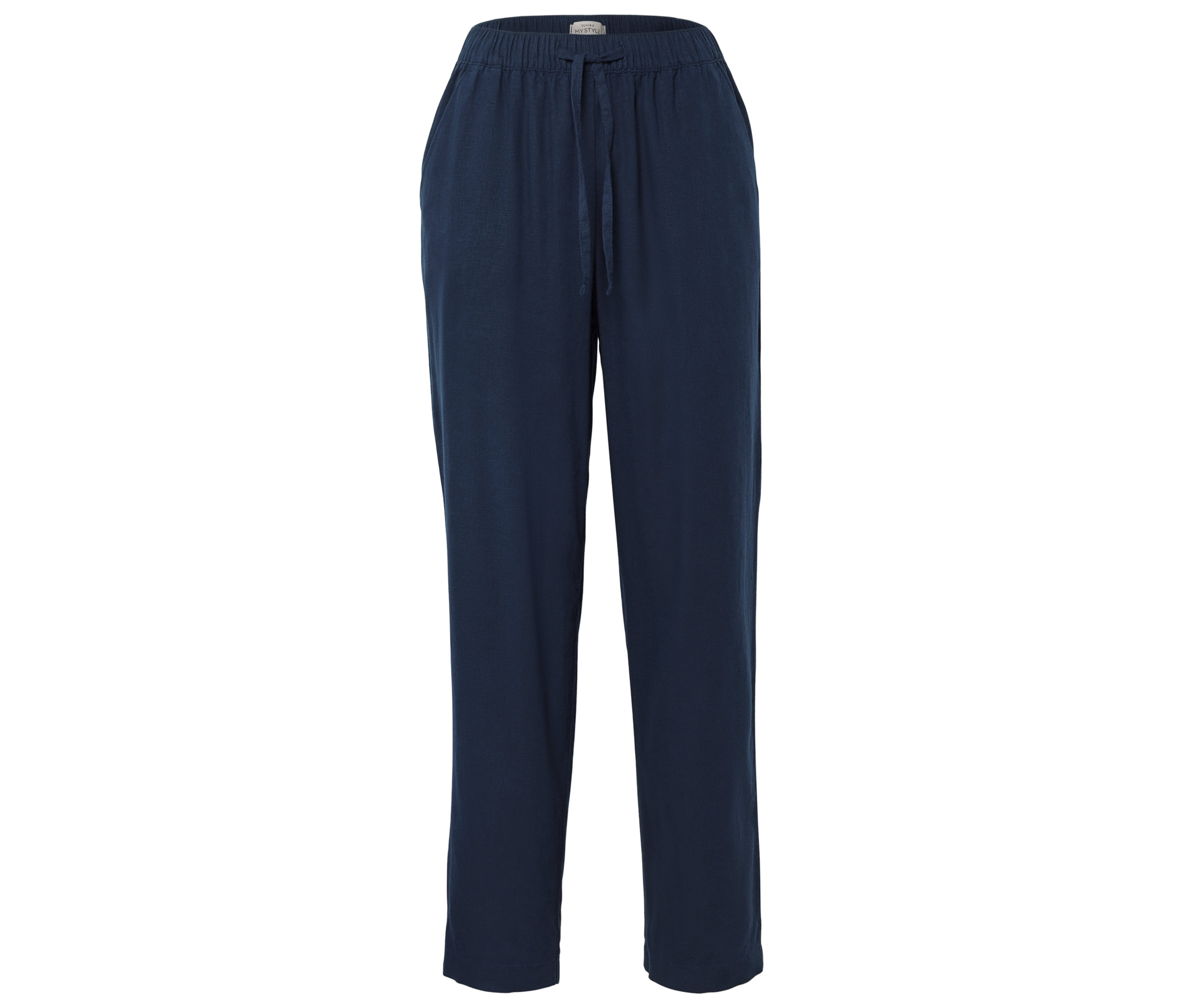 Tchibo - Lniane spodnie- niebieski