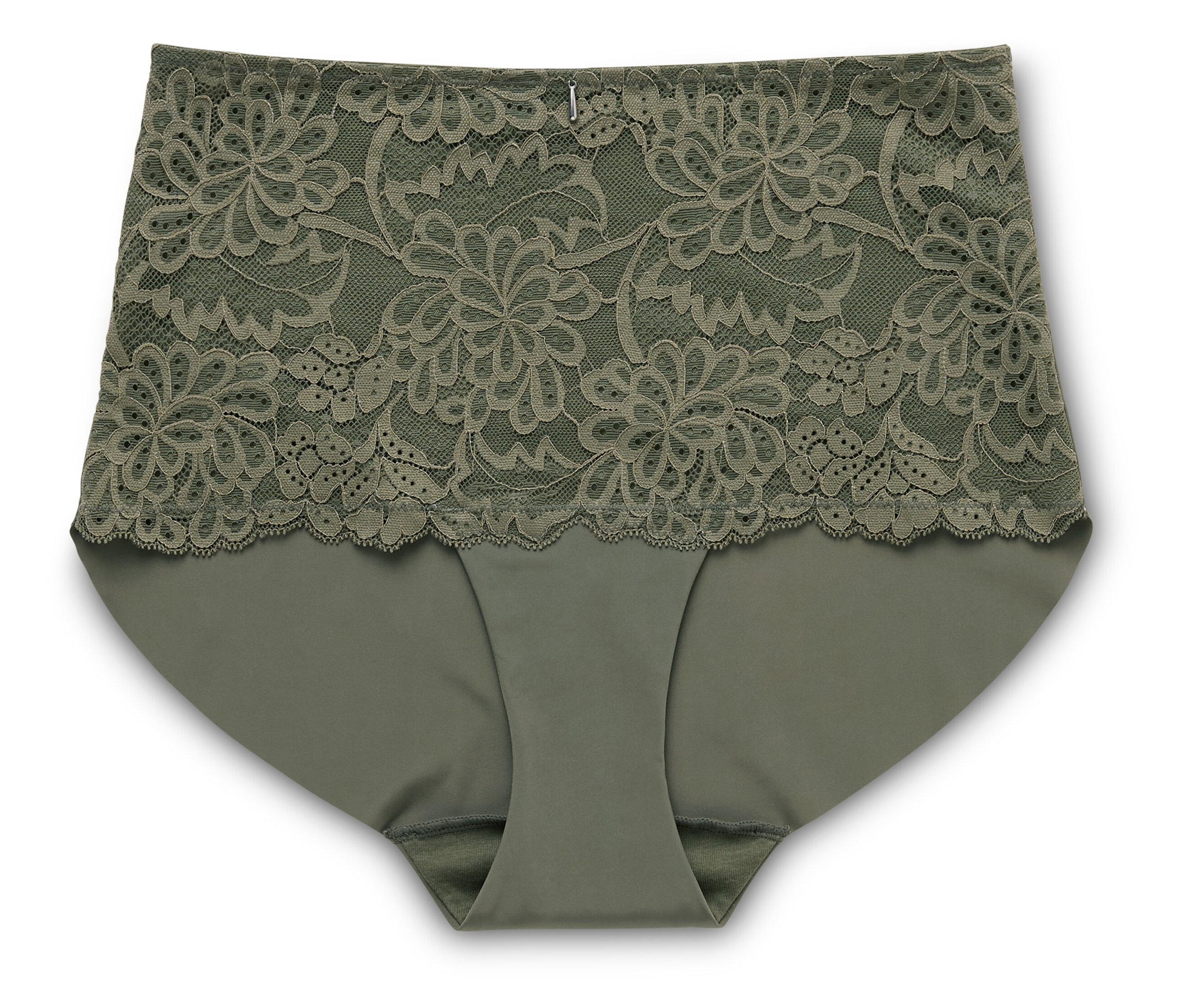 Tchibo - Figi z wysokim stanem „Light shaping”, khaki