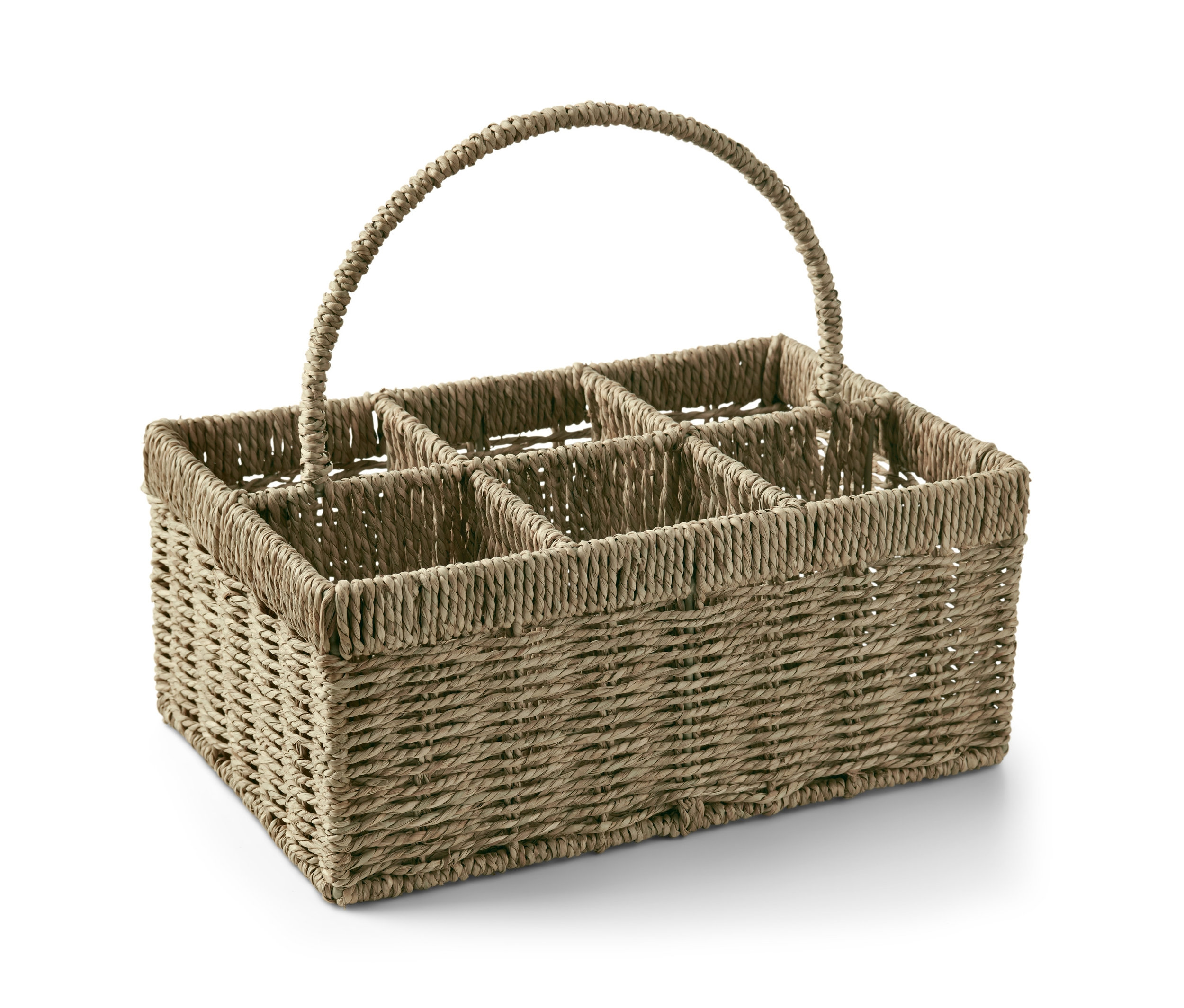 Tchibo - Kosz na butelki - kolor: brązowy