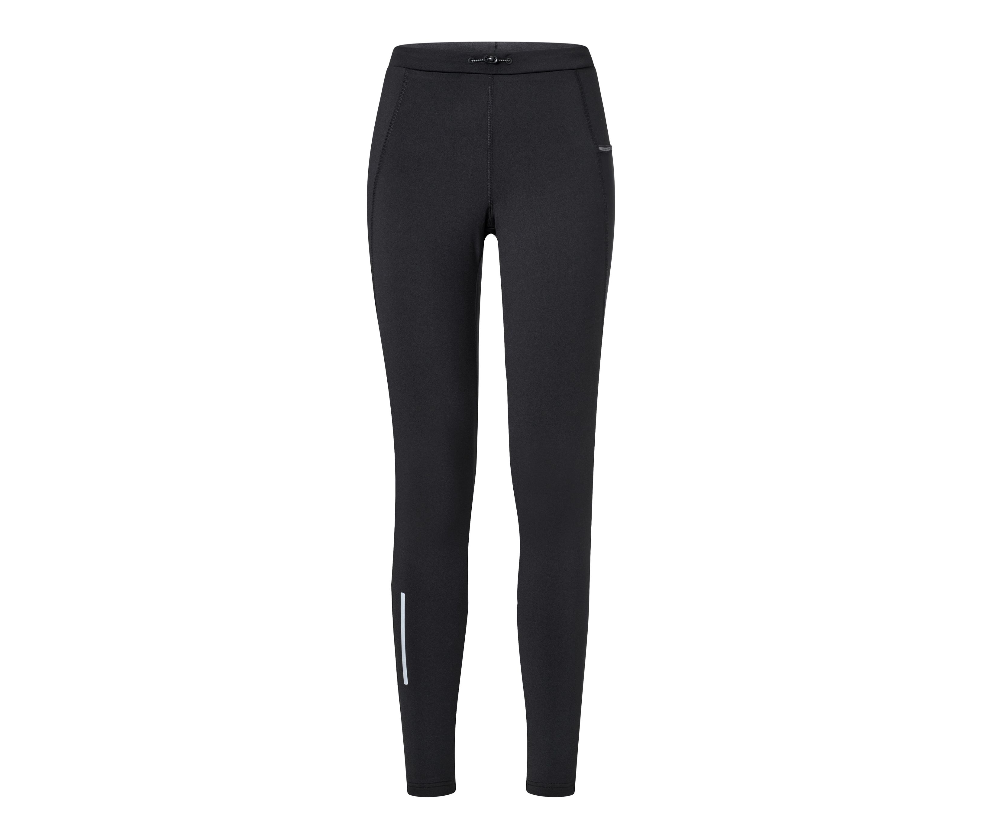 Tchibo - Termoaktywne legginsy do biegania, szary/czarny