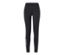 Czarne termoaktywne legginsy do biegania.