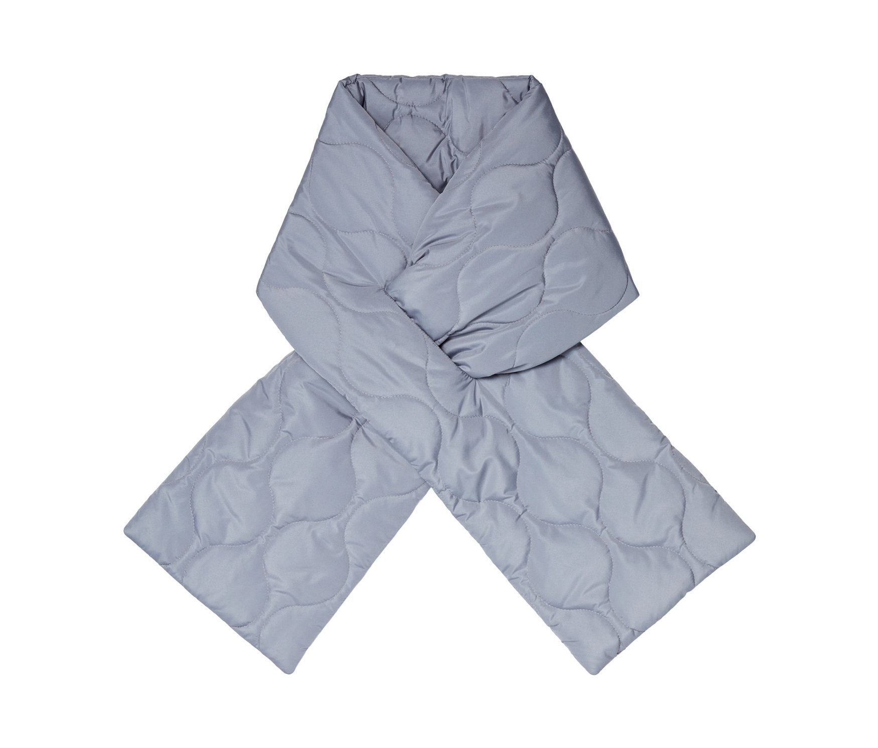 Tchibo - Pikowany szal - kolor: szary