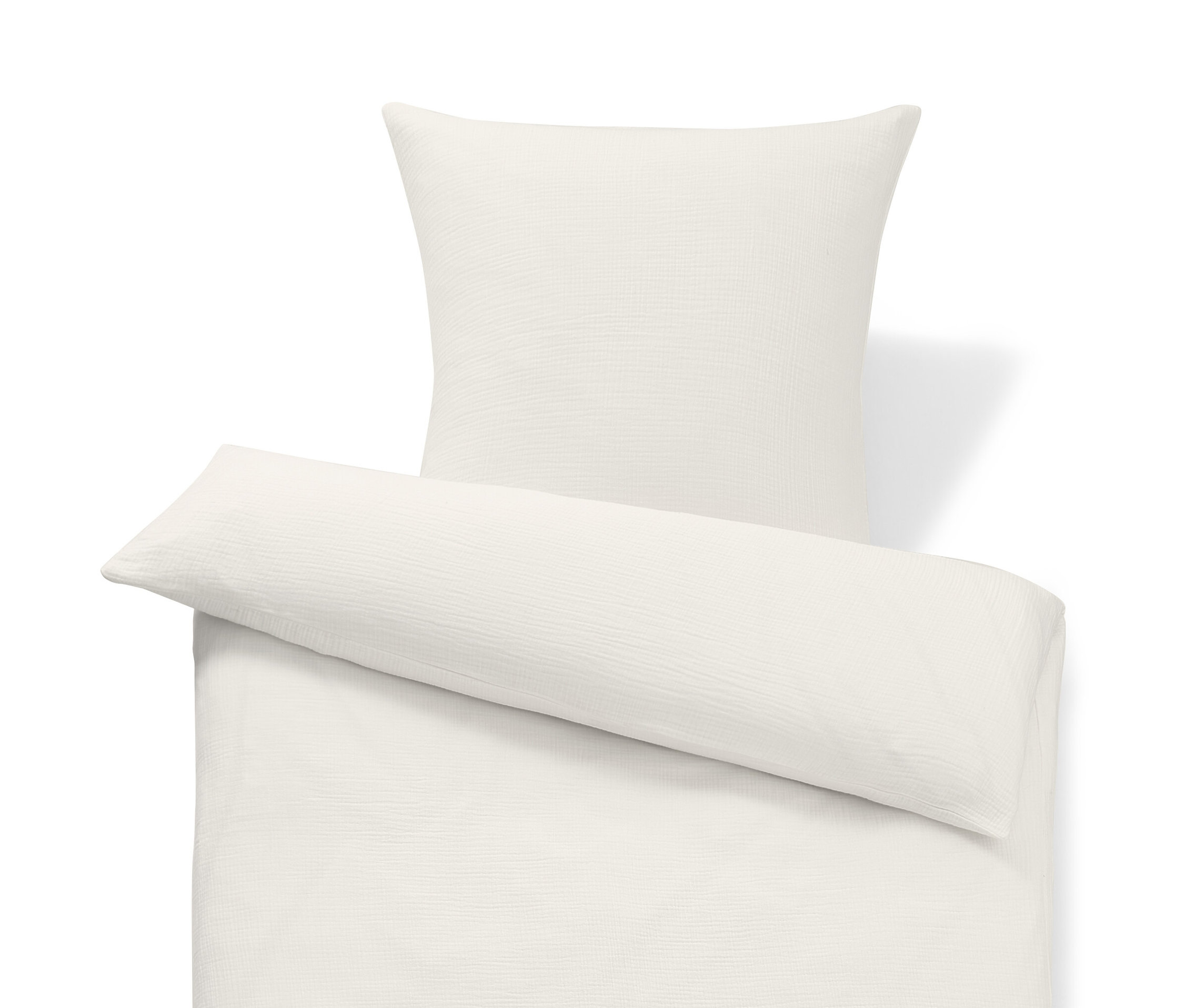 Tchibo - Pościel muślinowa - kolor: biały