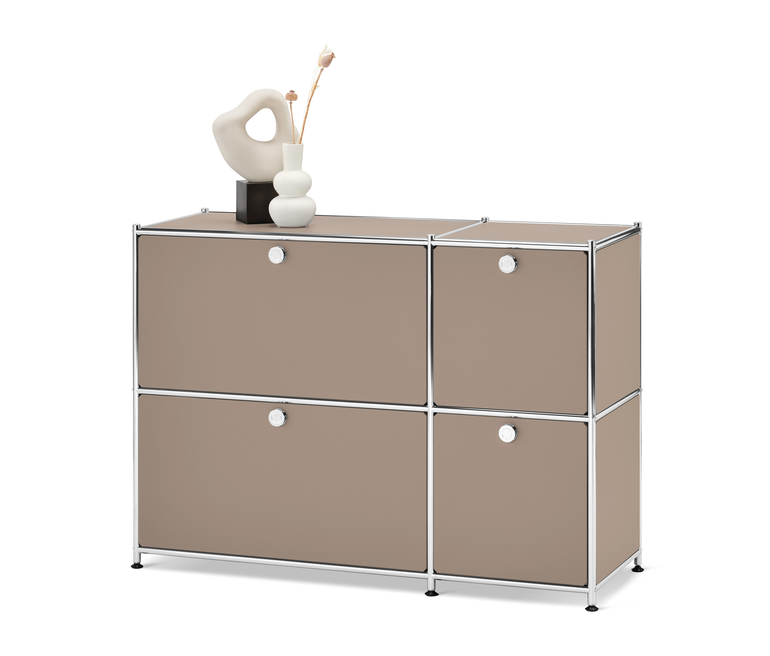Tchibo - Metalowa szafka typu sideboard „Cn3” z 4 klapami