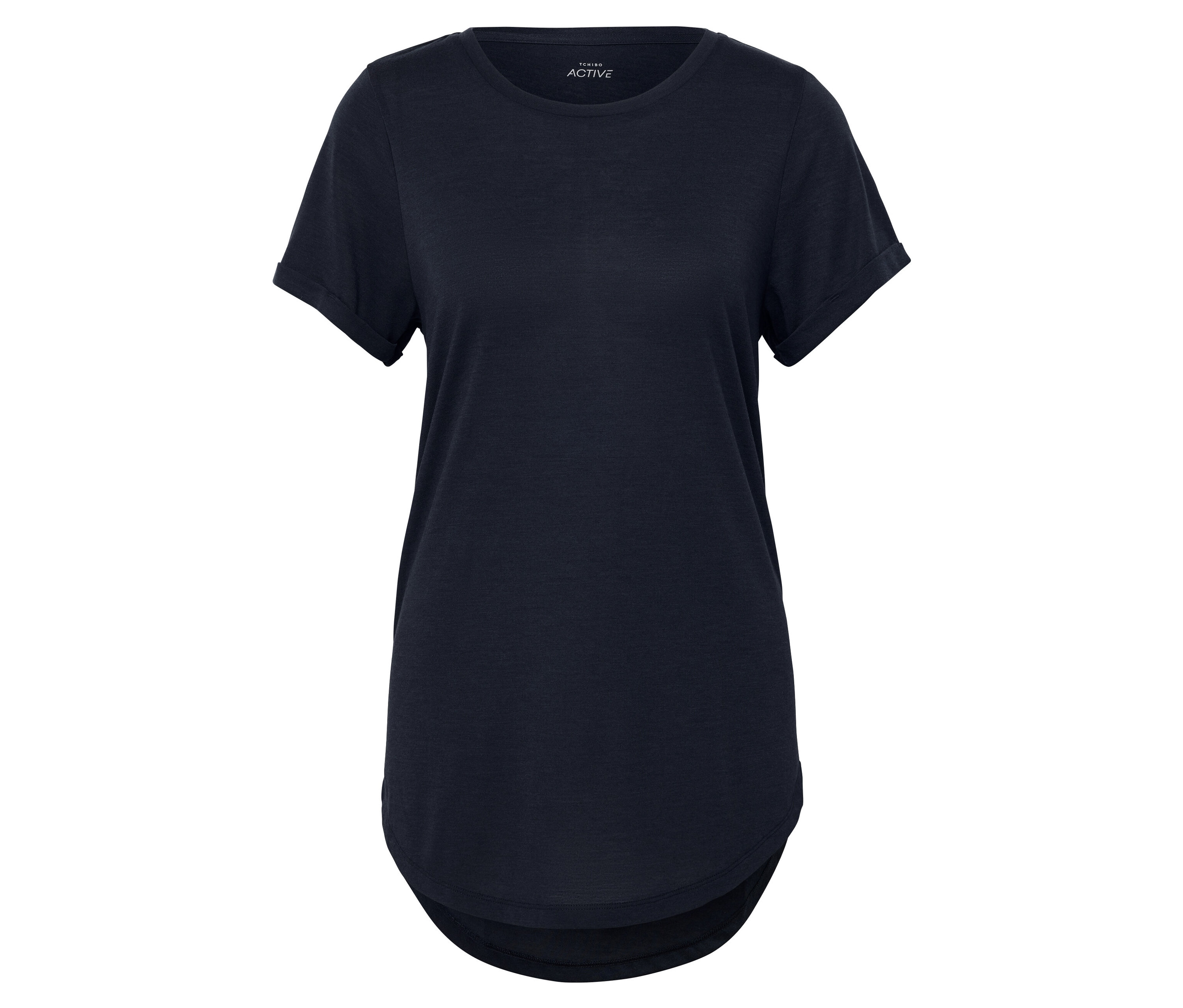 Tchibo - Długa koszulka- niebieski