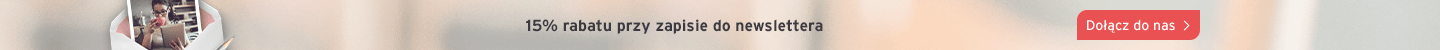 Zniżka 15% przy rejestracji do Newslettera