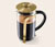 Zaparzacz tłokowy french press 800 ml, złoty