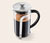 Zaparzacz tłokowy french press 800 ml, srebrny