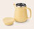 Ceramiczny zaparzacz do kawy, żółty