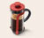 Zaparzacz tłokowy french press 300 ml, czerwony