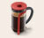 Zaparzacz tłokowy french press 800 ml, czerwony