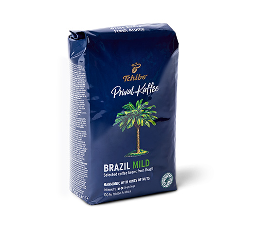 Privat Kaffee, Brazil Mild, 500 g, kawa w ziarnach