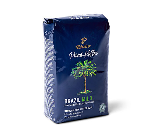 Privat Kaffee, Brazil Mild, 500 g, kawa w ziarnach
