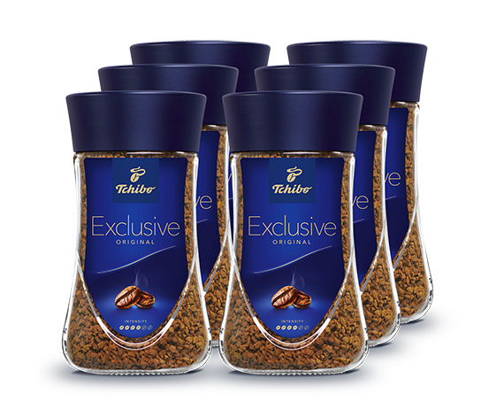 Tchibo Exclusive, 6 x 200 g, kawa rozpuszczalna