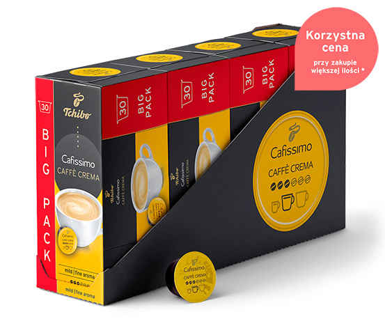 120 kapsułek kawy Caffè Crema Mild