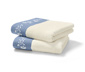 Ręczniki premium, 2 sztuki, niebieskie