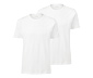 Koszulki z okrągłym wycięciem pod szyją, 2 sztuki, białe