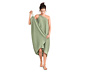 Ręcznik-sukienka, zielony