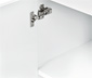 Szafka łazienkowa typu sideboard »Eklund«, biała