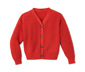 Sweter z dzianiny, czerwony