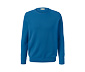 Sweter z kaszmiru z okrągłym wycięciem pod szyją, niebieski 