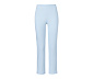Spodnie stretchowe o długości 7/8, błękitno-białe