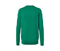 Sweter z okrągłym wycięciem pod szyją, zielony